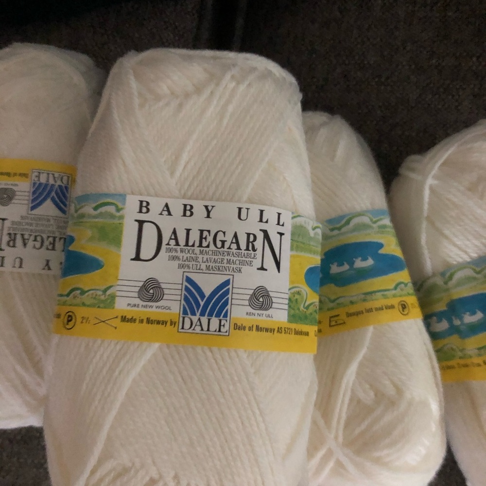 Dale Of Norway Baby Ull yarn (White)